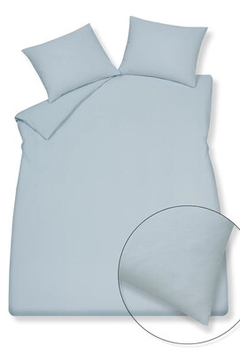 Vandyck Pure 66 Cotton Hemp Dekbedovertrek Powder Blue 1-persoons (140x200/220)