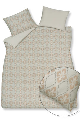 Vandyck Pure 74 Yarn Dyed Dekbedovertrek 1-persoons (140x200/220) stone