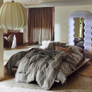 Vandyck Vandyck Pure 74 Yarn Dyed Dekbedovertrek 1-persoons (140x200/220) stone