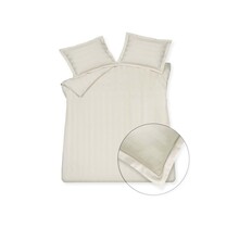 Vandyck Purity 86 Stripe Dekbedovertrek 2-persoons (200x200/220) cream tan