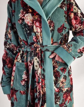 Essenza Perri Karli Bathrobe Reef Green XXL