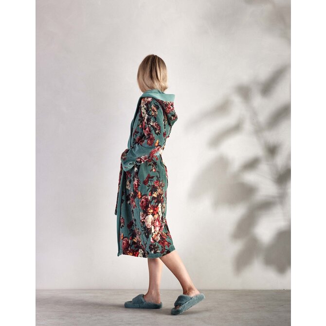 Essenza Perri Karli Bathrobe Reef Green XXL