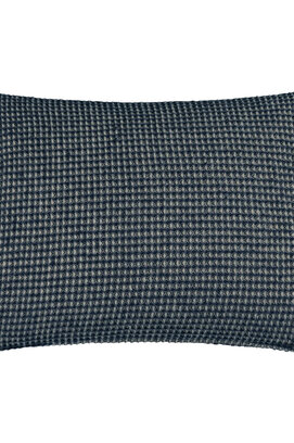Vandyck Home 95 Plaid kussensloop 40x55 blue ink