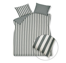 Vandyck Home 97 Cotton Tencel Dekbedovertrek 1-persoons (140x200/220) off black