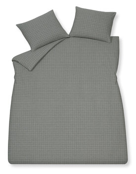 Vandyck Flanel Gotenburg Dekbedovertrek Lits-jumeaux (240x200/220) grey