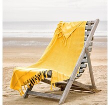 De Witte Lietaer strandlaken Fjara buff yellow