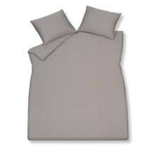 Vandyck Home 90 Sateen 250 Tc Steelgrey 1-Persoons (140X200/220 + 1 Sloop)