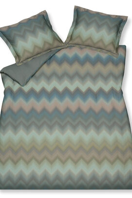 Vandyck Ziggy Dekbedovertrek 2-persoons (200x200/220) sage green