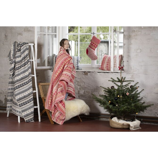 David Fussenegger SILVRETTA Plaid "Norweger Borduursel" 140x200 filz David Fussenegger SILVRETTA Plaid "Norweger Borduursel" 140x200 filz