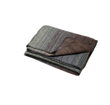 David Fussenegger plaid Savona gradient/herringbone 150x200 ivy