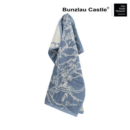 Bunzlau Castle Textile Keukendoek VGM Almond Blossom Grijs-Blauw