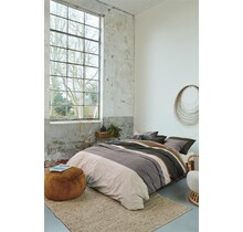 Beddinghouse Laila dekbedovertrek Dark Sand 140x200/220