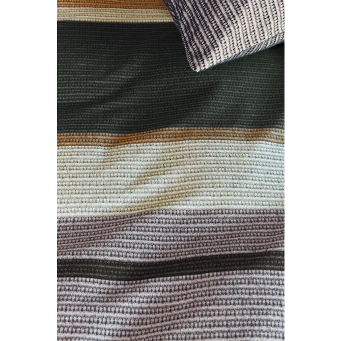 Beddinghouse Laila dekbedovertrek Dark Sand 140x200/220 Beddinghouse Laila dekbedovertrek Dark Sand 140x200/220