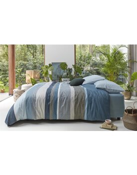 Beddinghouse Lenn dekbedovertrek Blue 240x200/220