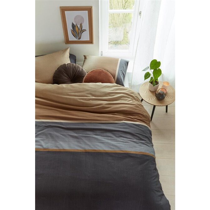 Beddinghouse Aiden dekbedovertrek Grey 240x200/220