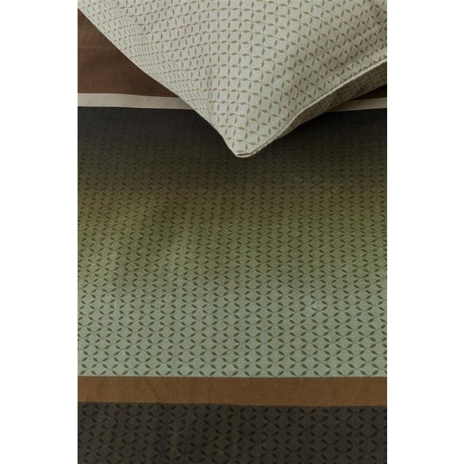 Beddinghouse Aiden dekbedovertrek Olive Green 140x200/220 Beddinghouse Aiden dekbedovertrek Olive Green 140x200/220
