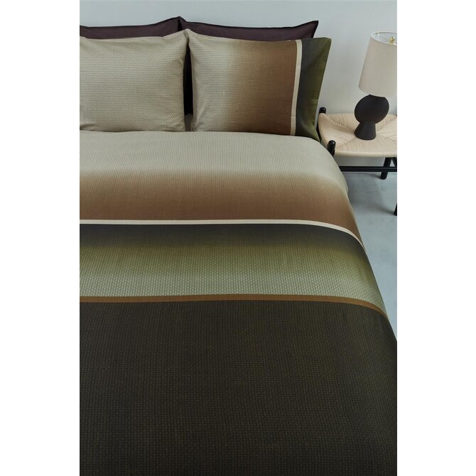 Beddinghouse Aiden dekbedovertrek Olive Green 140x200/220 Beddinghouse Aiden dekbedovertrek Olive Green 140x200/220
