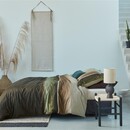Beddinghouse Beddinghouse Aiden dekbedovertrek Olive Green 200x200/220