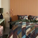 Beddinghouse Beddinghouse Roan dekbedovertrek Olive Green 140x200/220