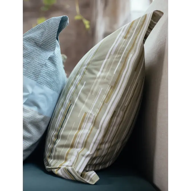 Vandyck Morning Matcha Dekbedovertrek 1-persoons (140x200/220) smoke green