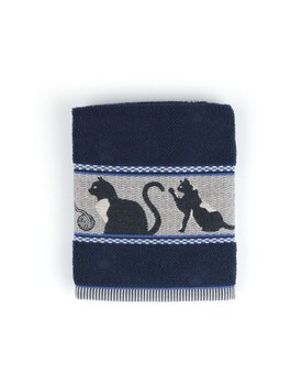 Bunzlau Castle keukendoek Cats dark blue