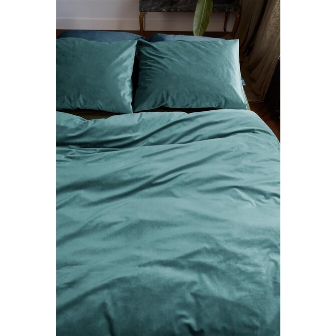 At Home by Beddinghouse Tender dekbedovertrek Green 240x200/220