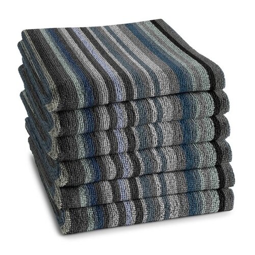 DDDDD DDDDD keukendoek over the rainbow 50x55 grey afbeelding