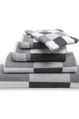 Vandyck Boston Silver Grey Gastendoekje 40x60