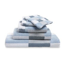 Vandyck Boston Misty Blue Gastendoekje 40x60