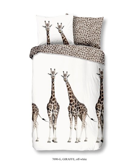 Good Morning nr.7090 Giraffe 140x220 off-white