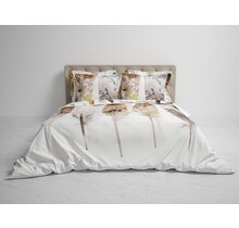 Heckett & Lane GOTS Loza Dekbedovertrek 200x200/220 Root Brown