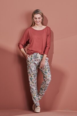 Essenza Donna Uni Top 3/4 sleeve M Marsala