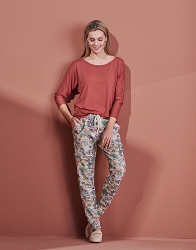 Essenza Essenza Donna Uni Top 3/4 sleeve M Marsala