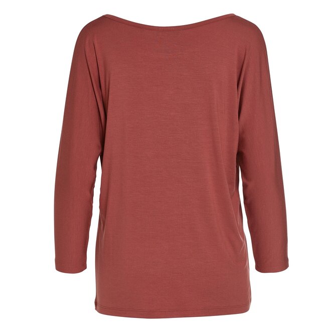 Essenza Donna Uni Top 3/4 sleeve M Marsala