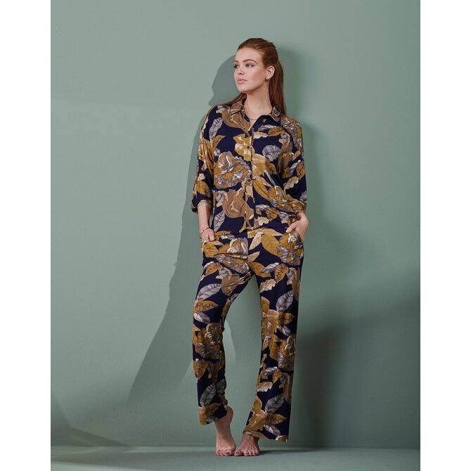 Essenza Dionne Gwyneth Pyjama top 3/4 sleeve M Nightblue