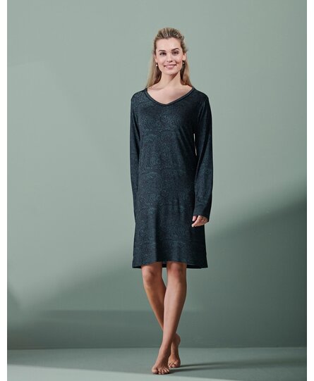 Essenza Emmy Halle Nightdress long sleeve S Thyme