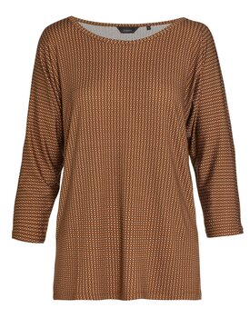 Essenza Donna Hannah Top 3/4 sleeve XS Cashew