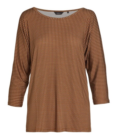 Essenza Donna Hannah Top 3/4 sleeve XS Cashew