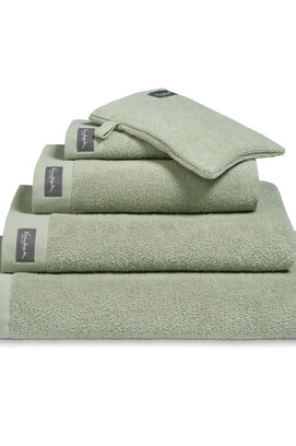 Vandyck Home Uni Smoke Green Handdoek 60x110