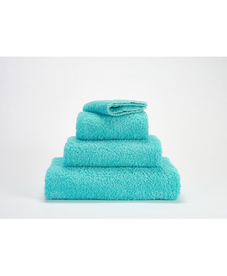 Abyss & Habidecor Super Pile Handdoek 55x100 370 turquoise