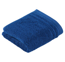 Vossen Gastendoekje Vienna Style Supersoft  Deep Blue 30x50