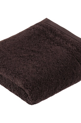 Vossen Gastendoekje Vienna Style Supersoft  Dark Brown 30x50