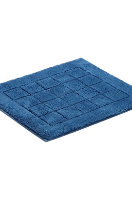 Vossen Bidetmat Exclusive Blauw 55x65