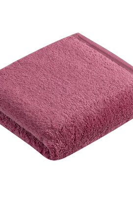 Vossen handdoek Vegan Life blackberry 60x110