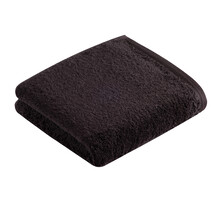 Vossen handdoek Vegan Life anthrazit 60x110
