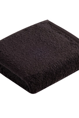 Vossen handdoek Vegan Life anthrazit 50x100
