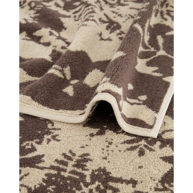 Cawö Park Forest Handdoek leinen 50/100