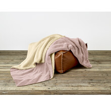 De Witte Lietaer Laya Plaid L vieux rose