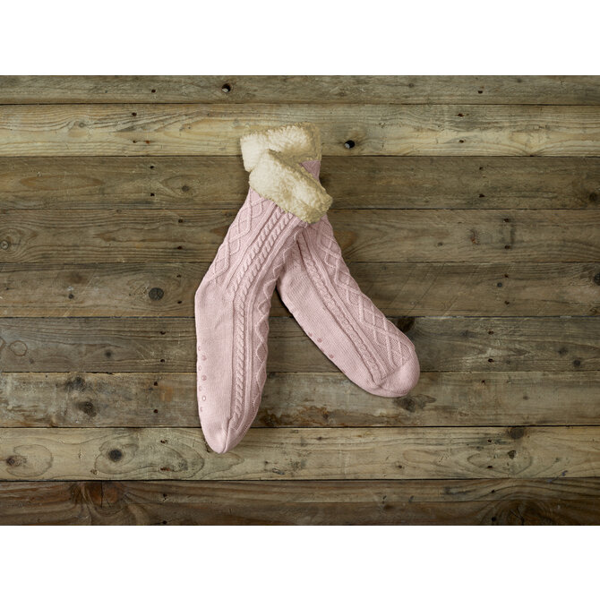 De Witte Lietaer Yamuna Home Socks 35-40 vieux rose De Witte Lietaer Yamuna Home Socks 35-40 vieux rose