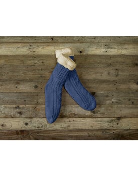 De Witte Lietaer Yamuna Home Socks 35-40 royal blue